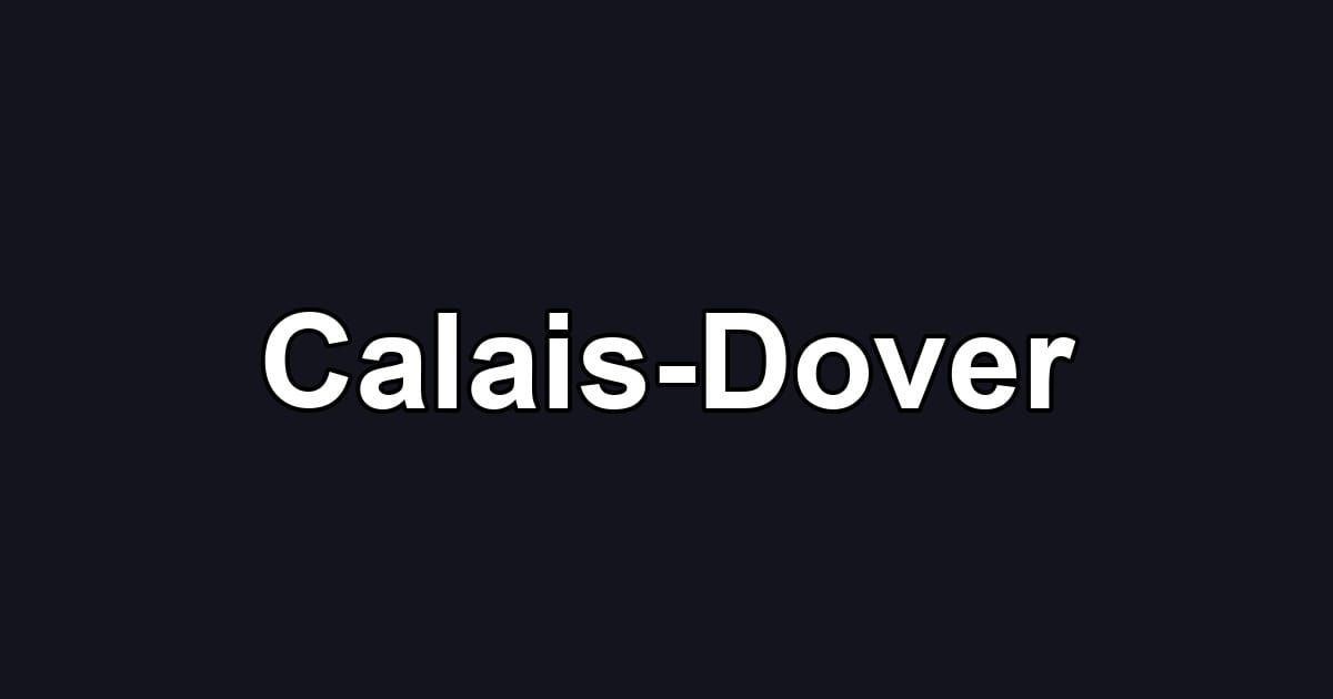 Calais-Dover