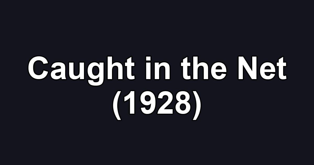 Caught in the Net (1928)