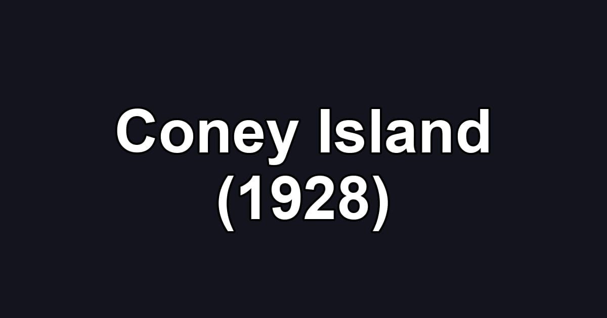 Coney Island (1928)
