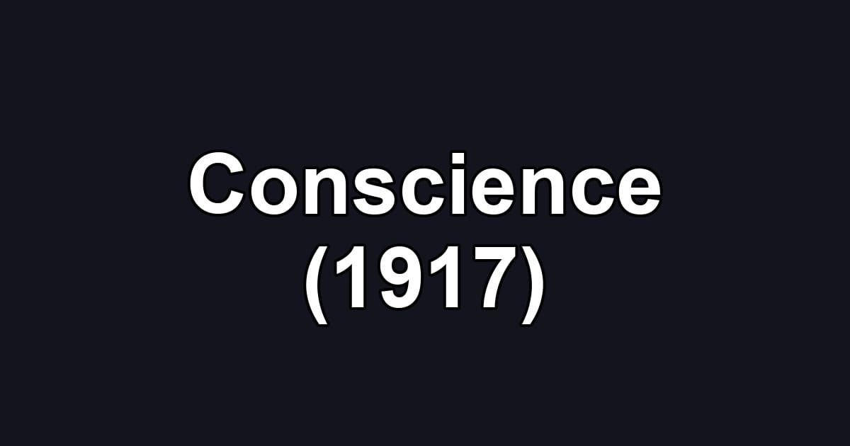 Conscience (1917)