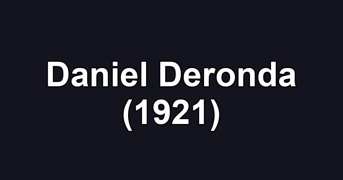 Daniel Deronda (1921)