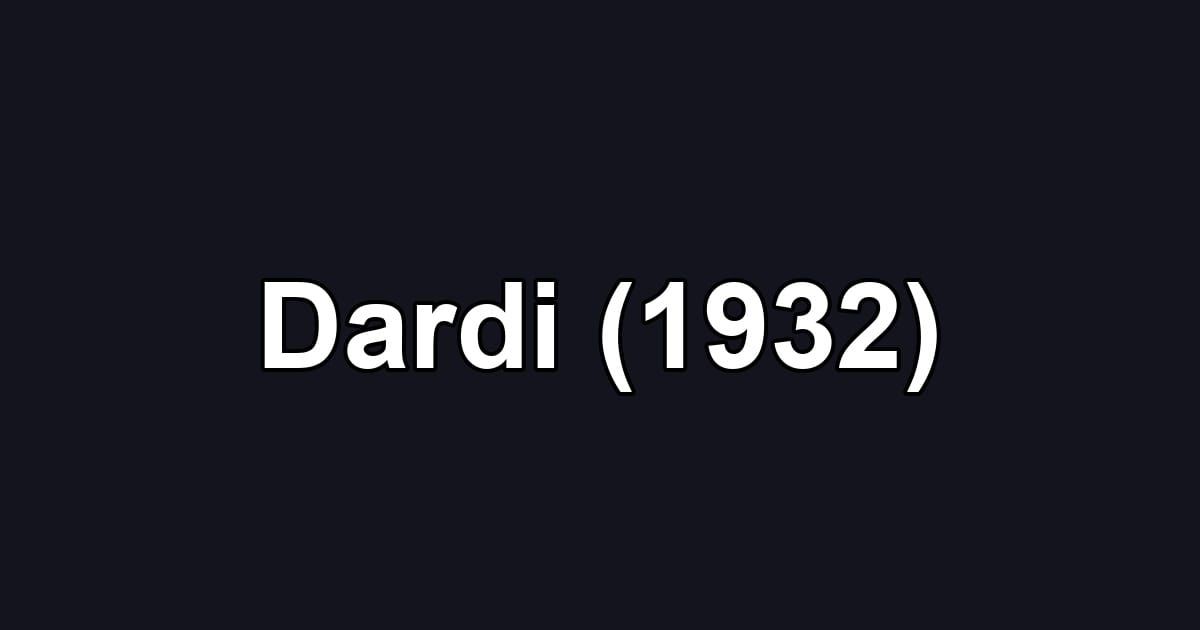 Dardi (1932)