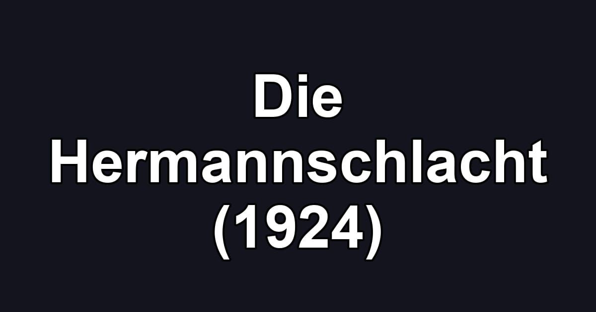 Die Hermannschlacht (1924)