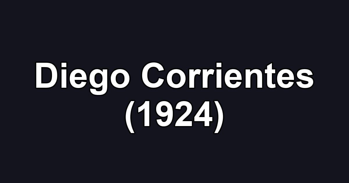 Diego Corrientes (1924)