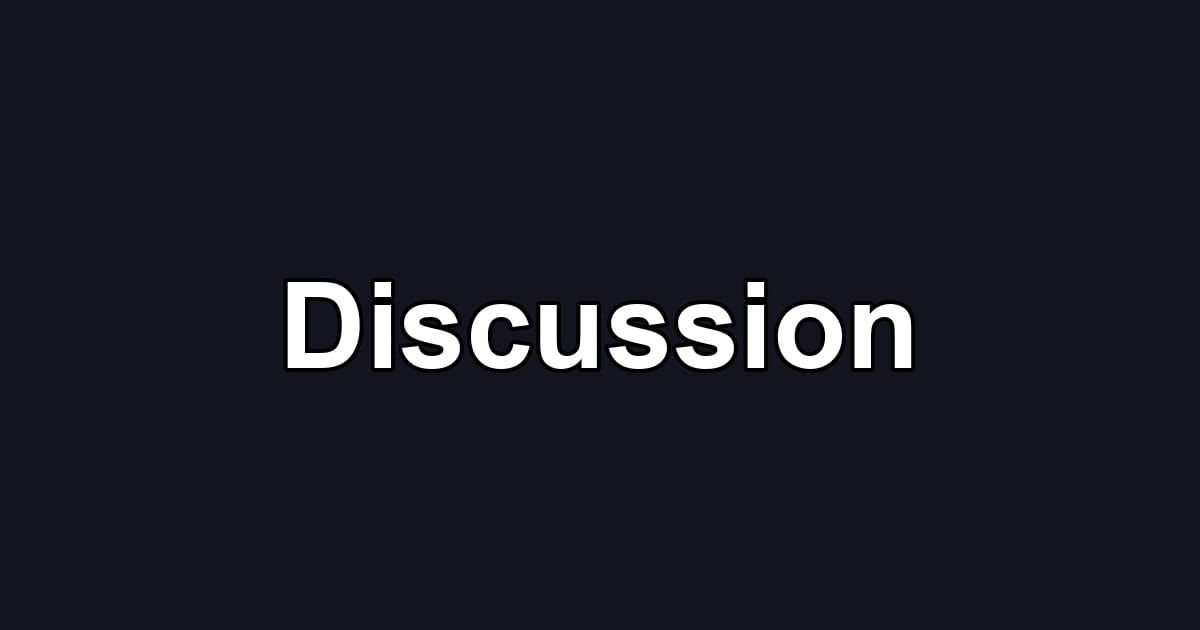 Discussion