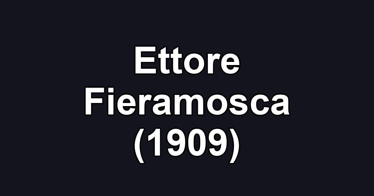 Ettore Fieramosca (1909)
