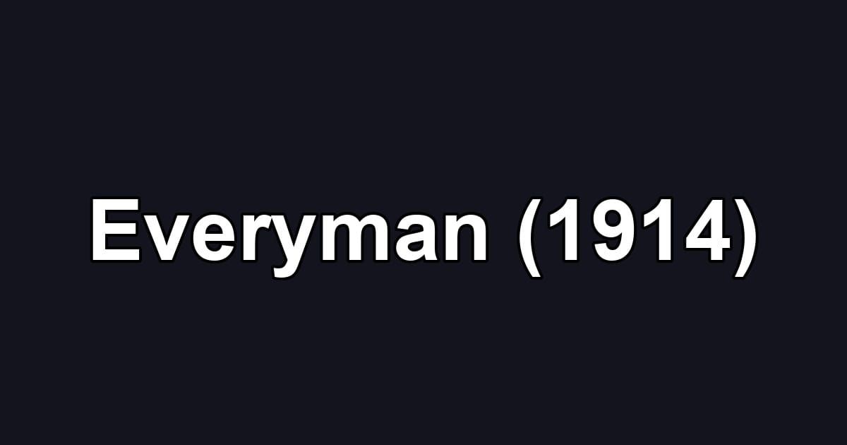 Everyman (1914)