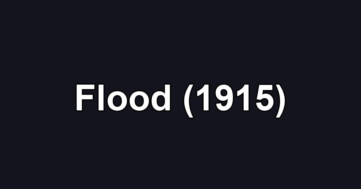 Flood (1915)
