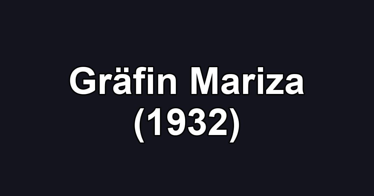 Gräfin Mariza (1932)