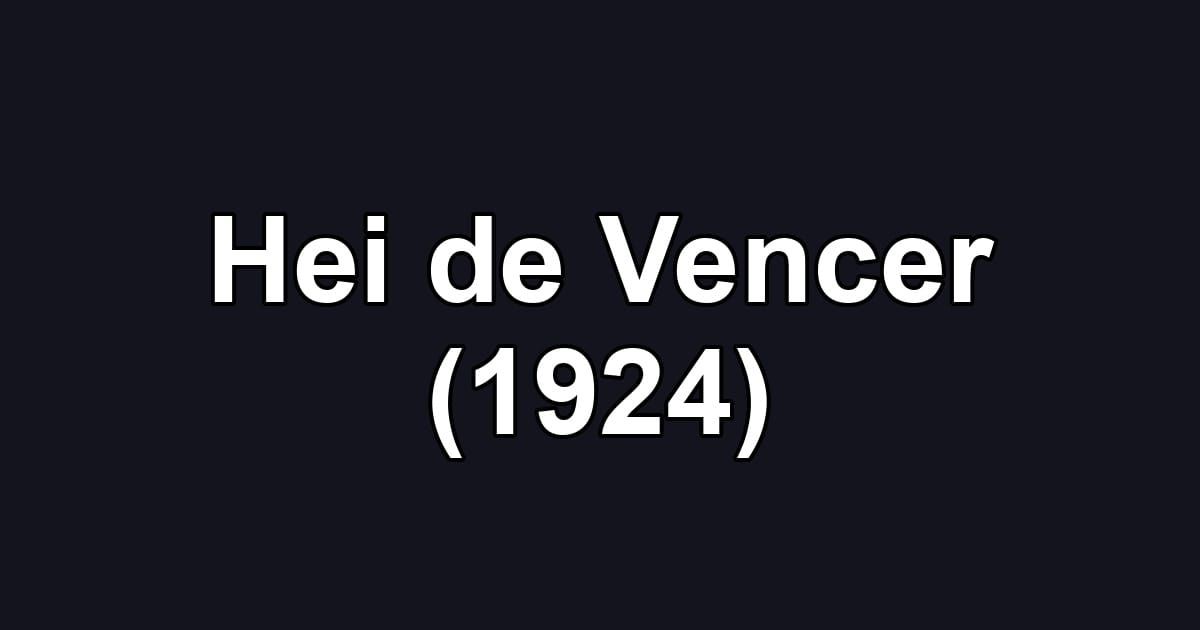 Hei de Vencer (1924)