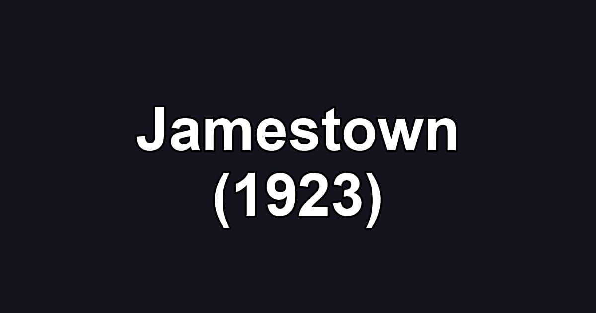 Jamestown (1923)