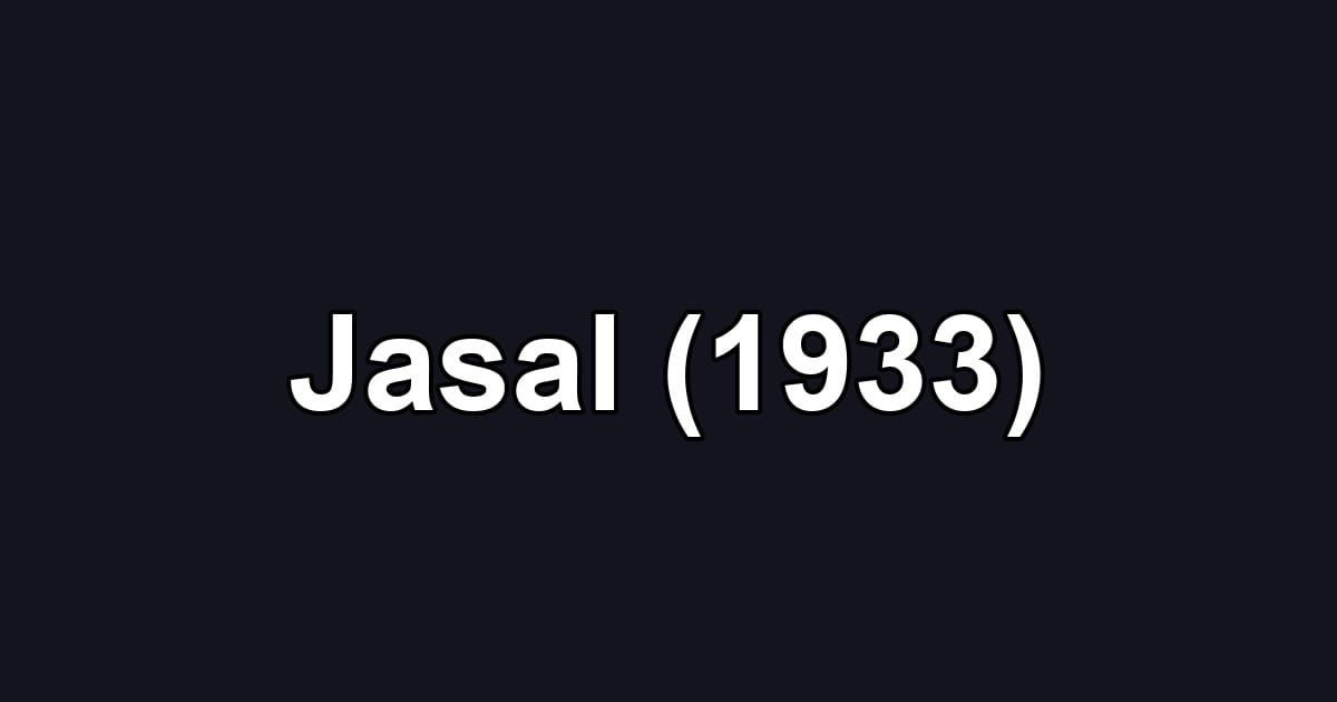 Jasal (1933)