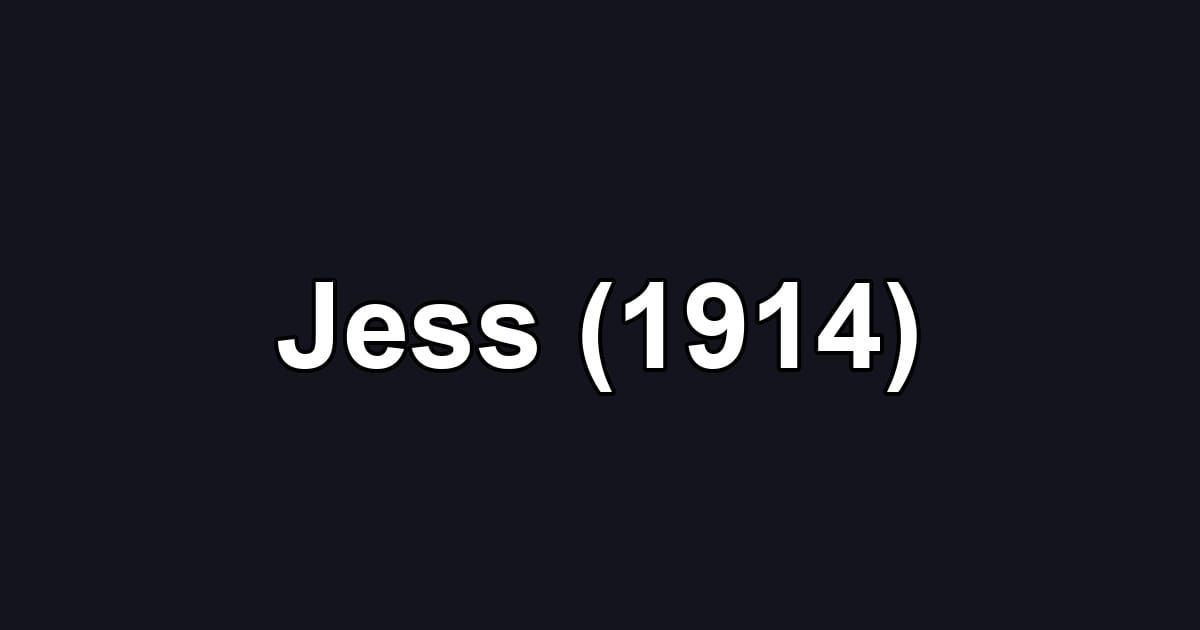 Jess (1914)