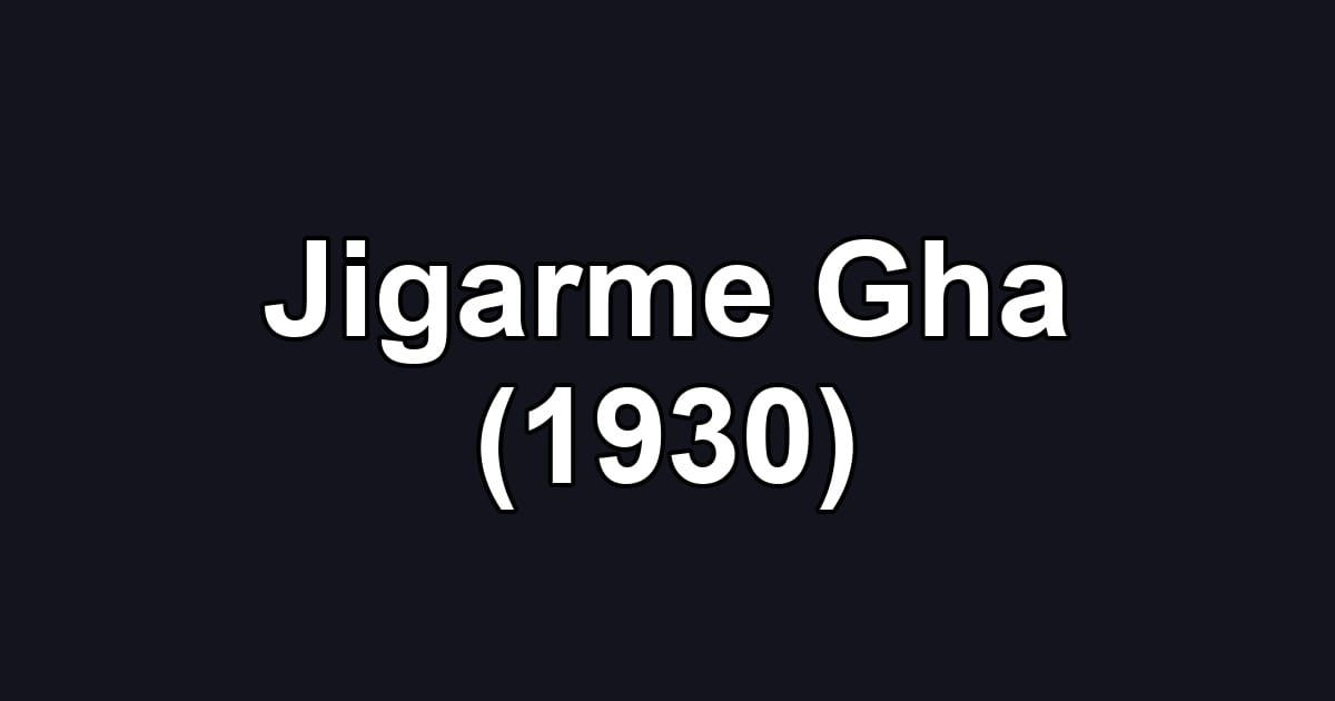 Jigarme Gha (1930)