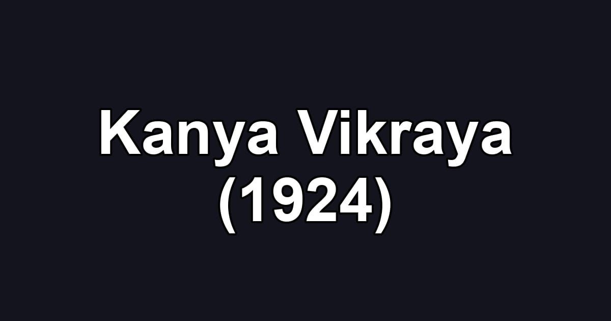 Kanya Vikraya (1924)
