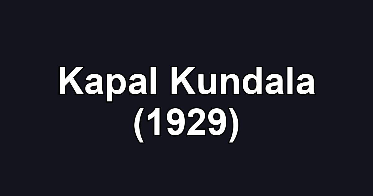 Kapal Kundala (1929)