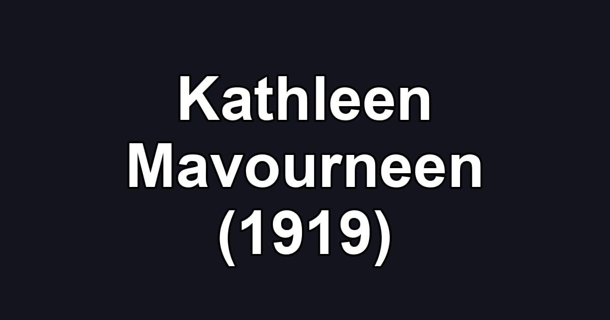 Kathleen Mavourneen (1919)