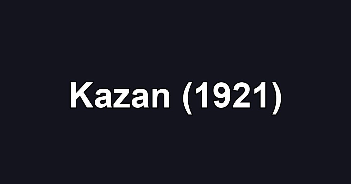 Kazan (1921)