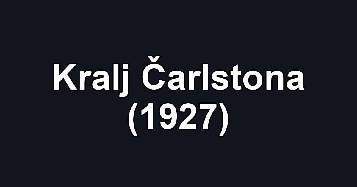 Kralj Čarlstona (1927)