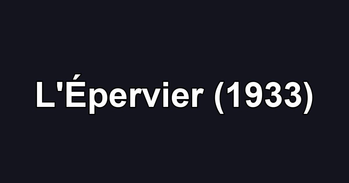 L'Épervier (1933)