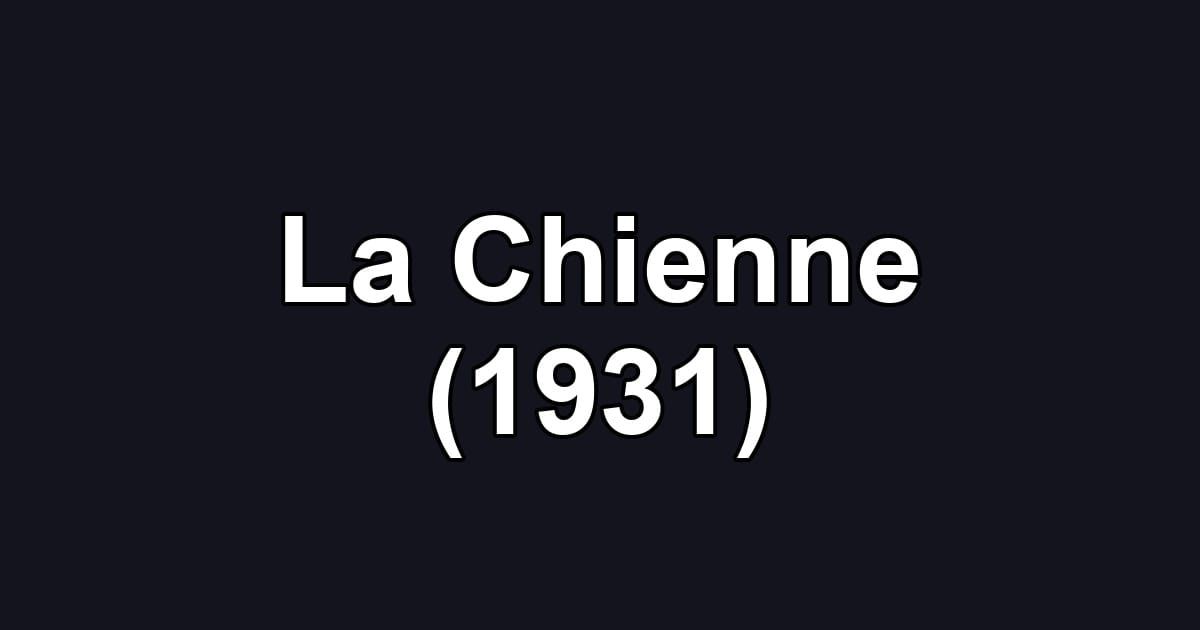 La Chienne (1931)
