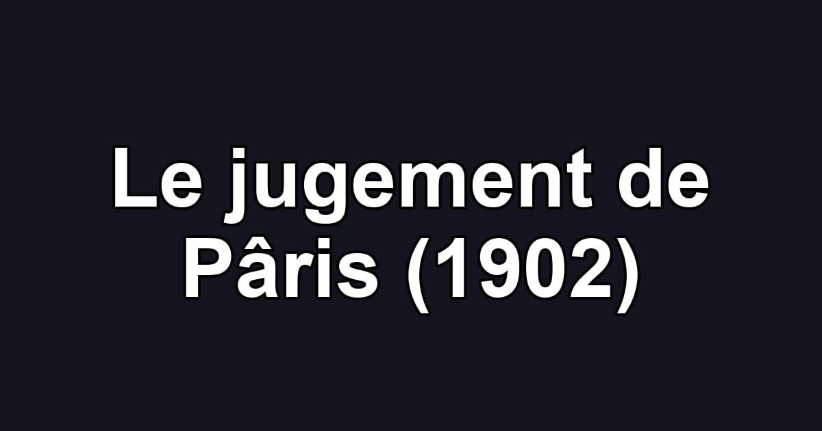 Le jugement de Pâris (1902)