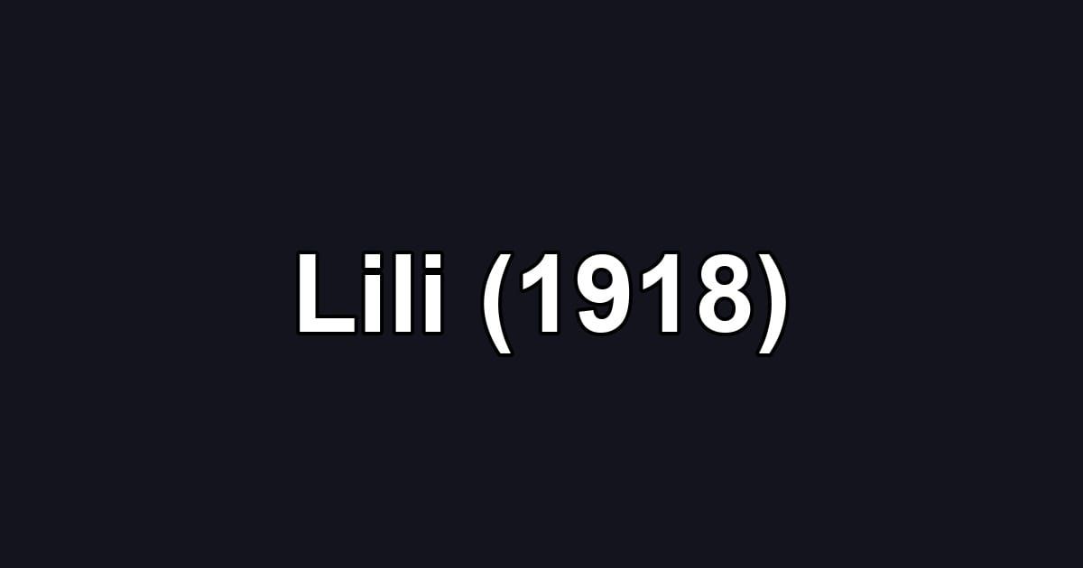Lili (1918)