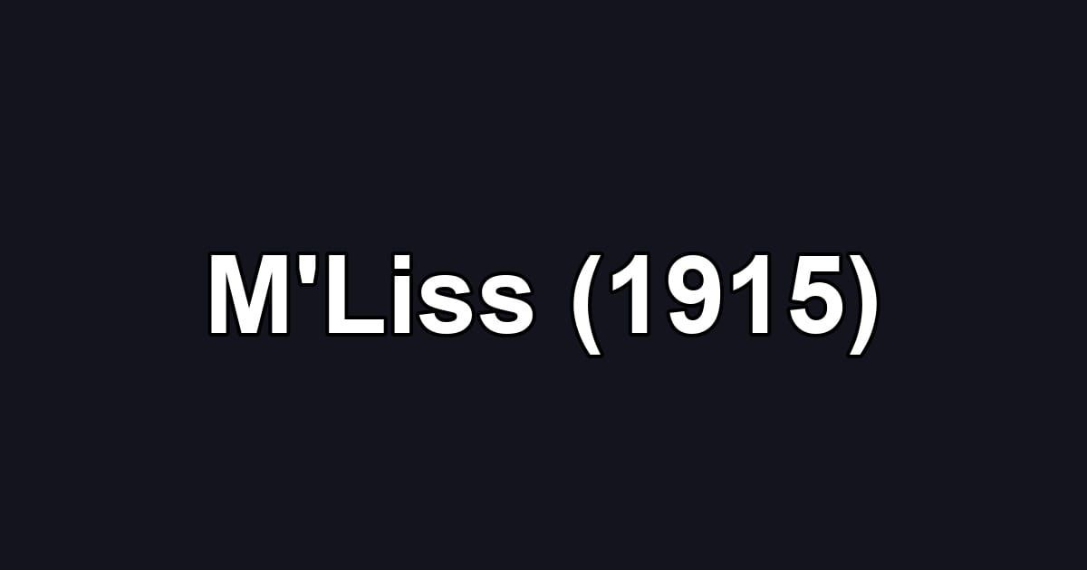 M'Liss (1915)