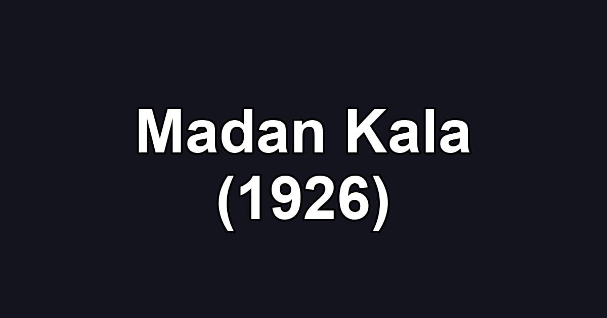 Madan Kala (1926)