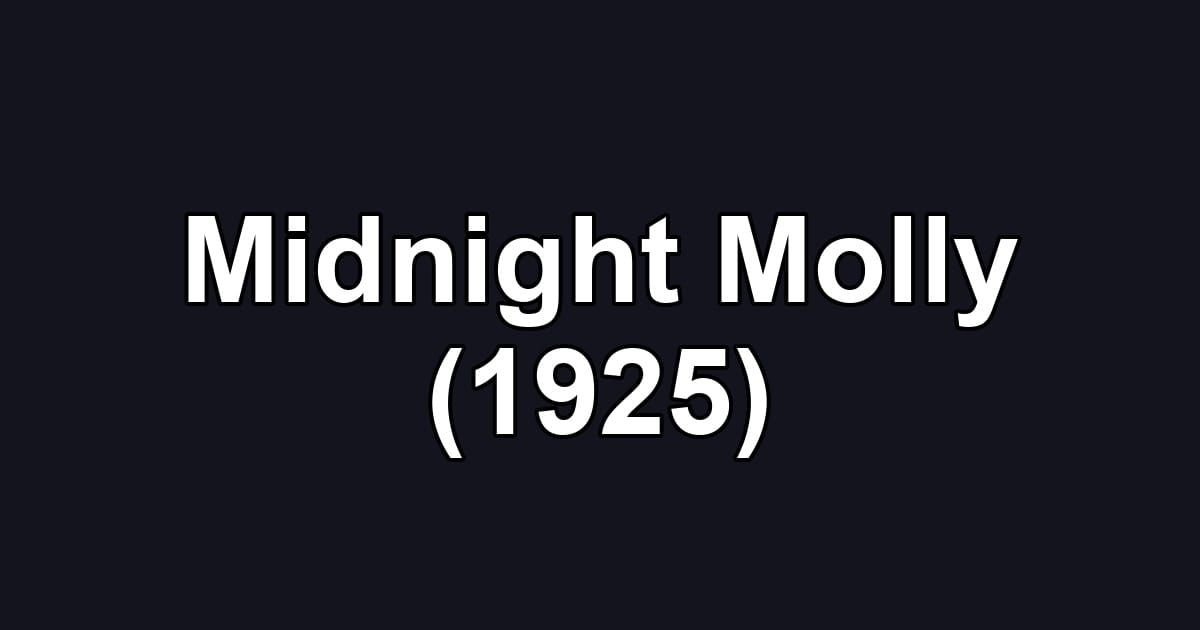 Midnight Molly (1925)