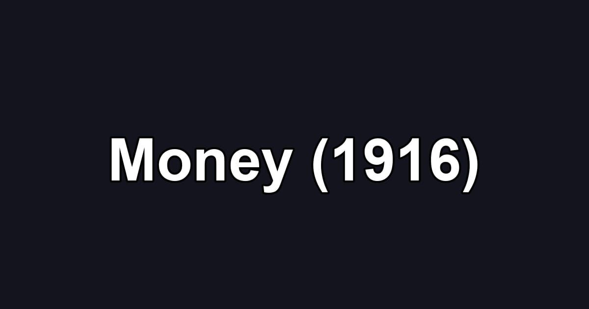 Money (1916)