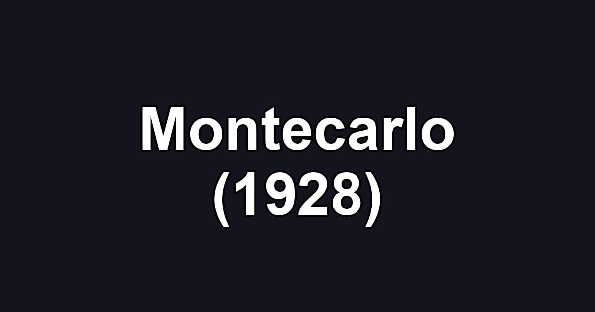 Montecarlo (1928)