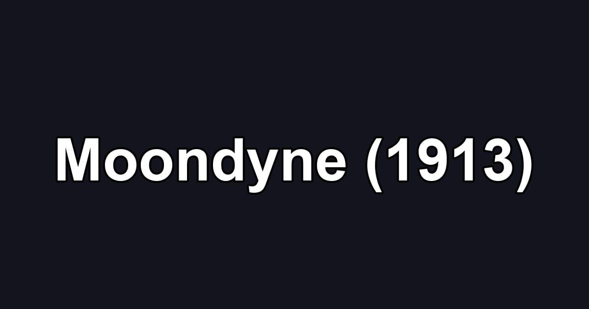 Moondyne (1913)