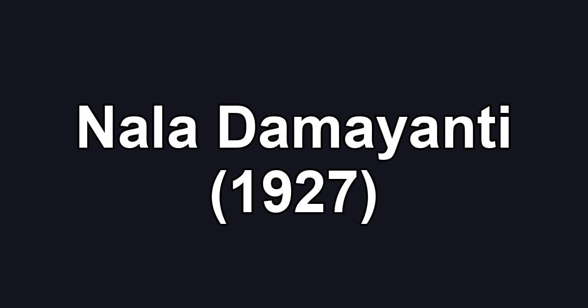 Nala Damayanti (1927)
