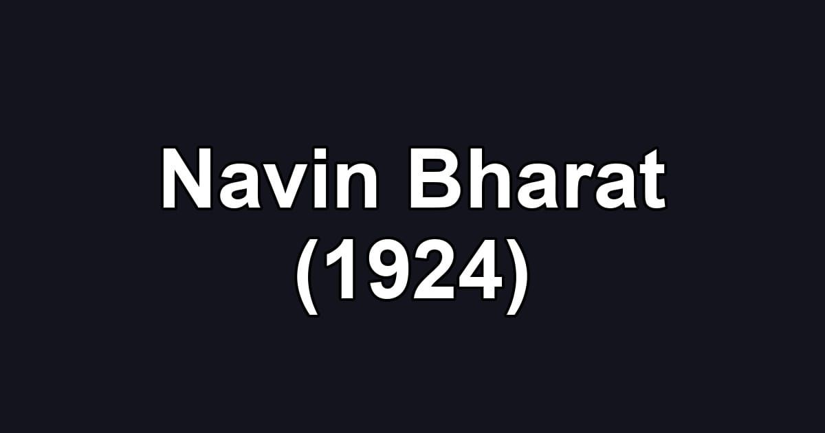 Navin Bharat (1924)