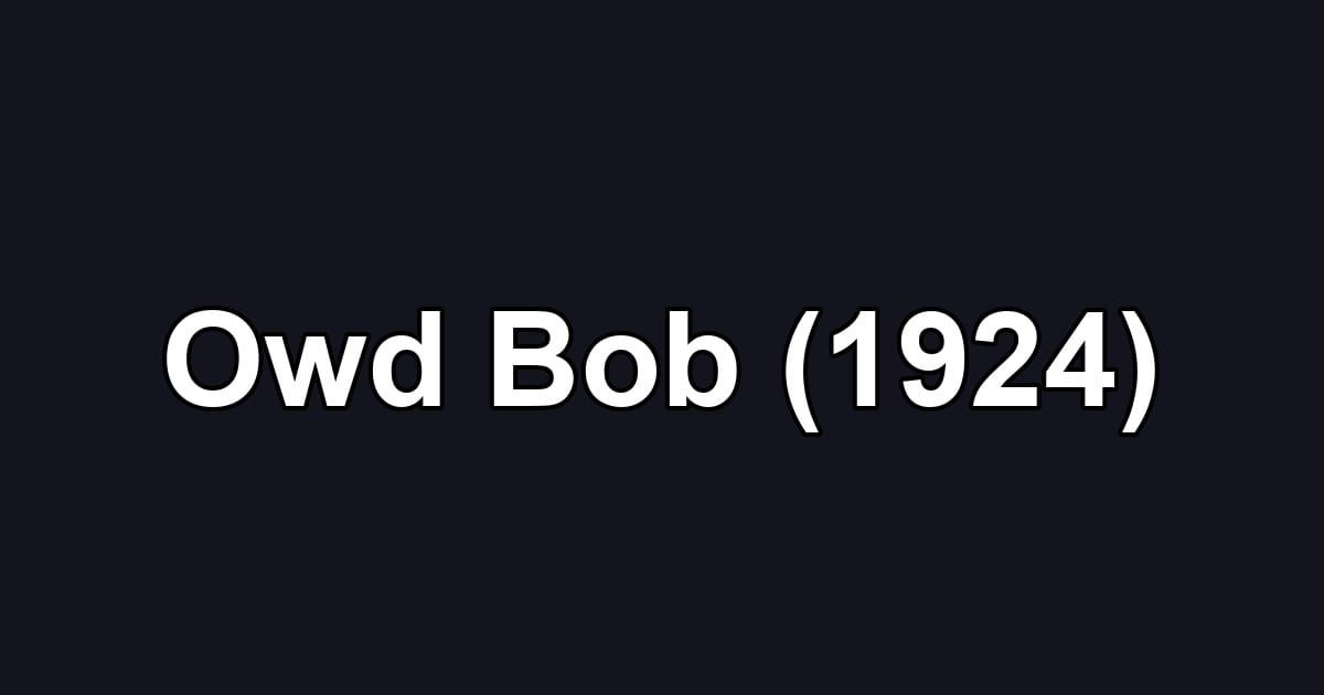Owd Bob (1924)