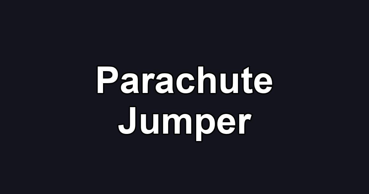 Parachute Jumper