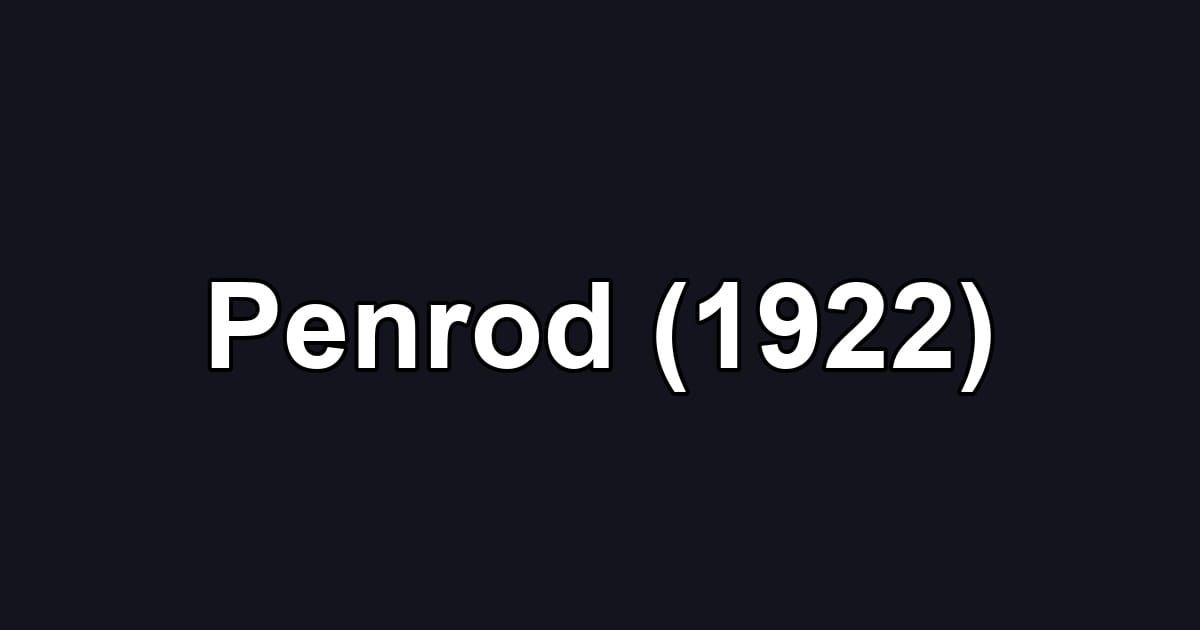 Penrod (1922)