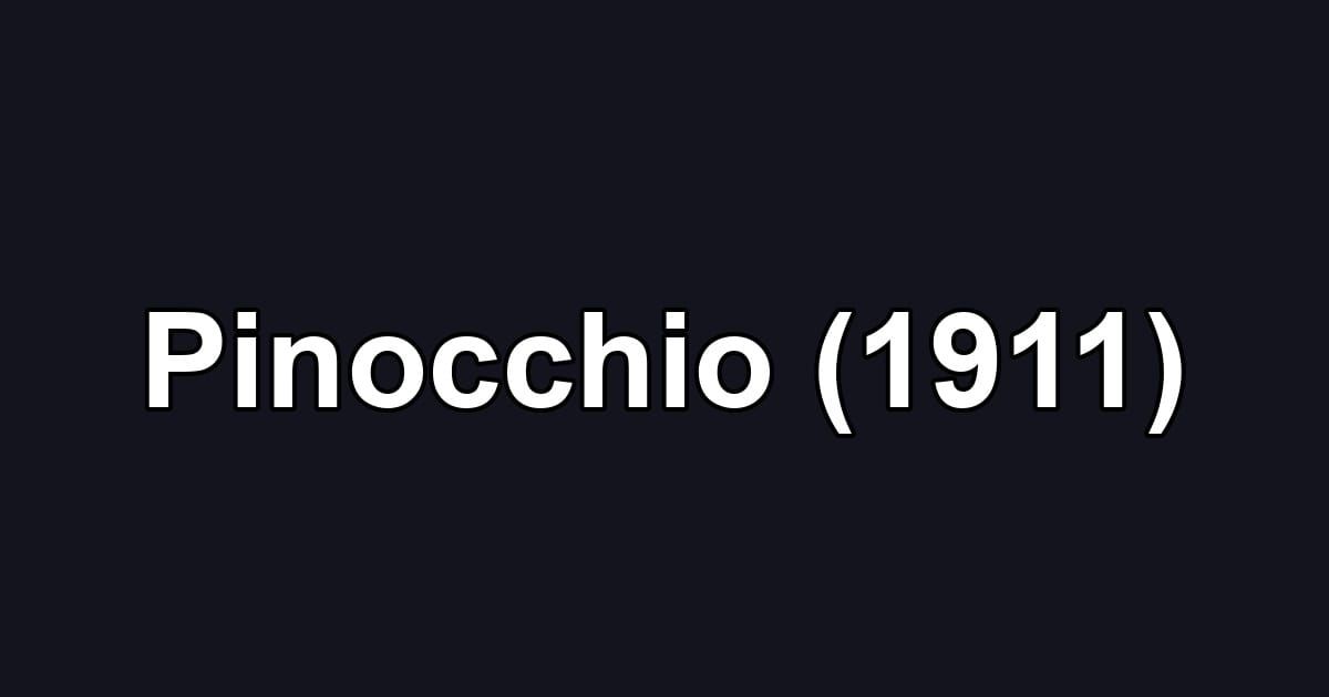 Pinocchio (1911)