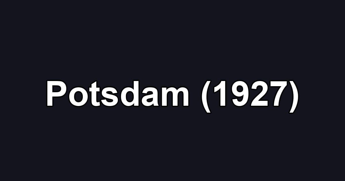 Potsdam (1927)