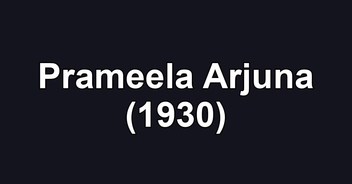 Prameela Arjuna (1930)