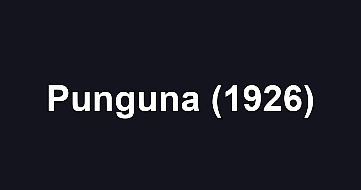 Punguna (1926)