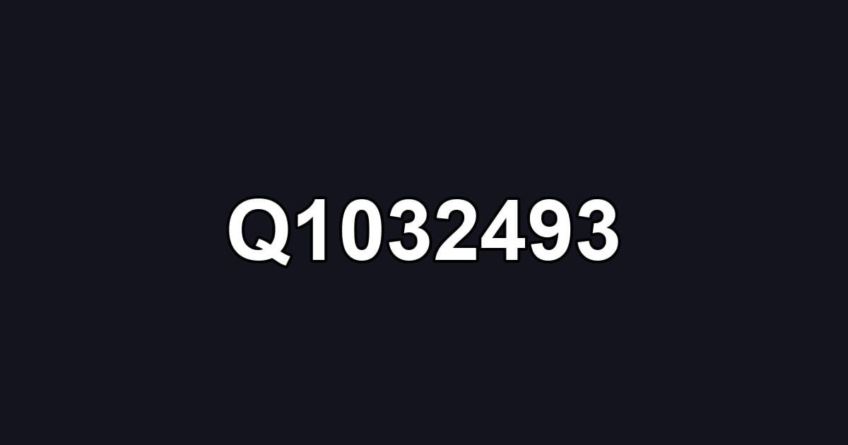 Q1032493