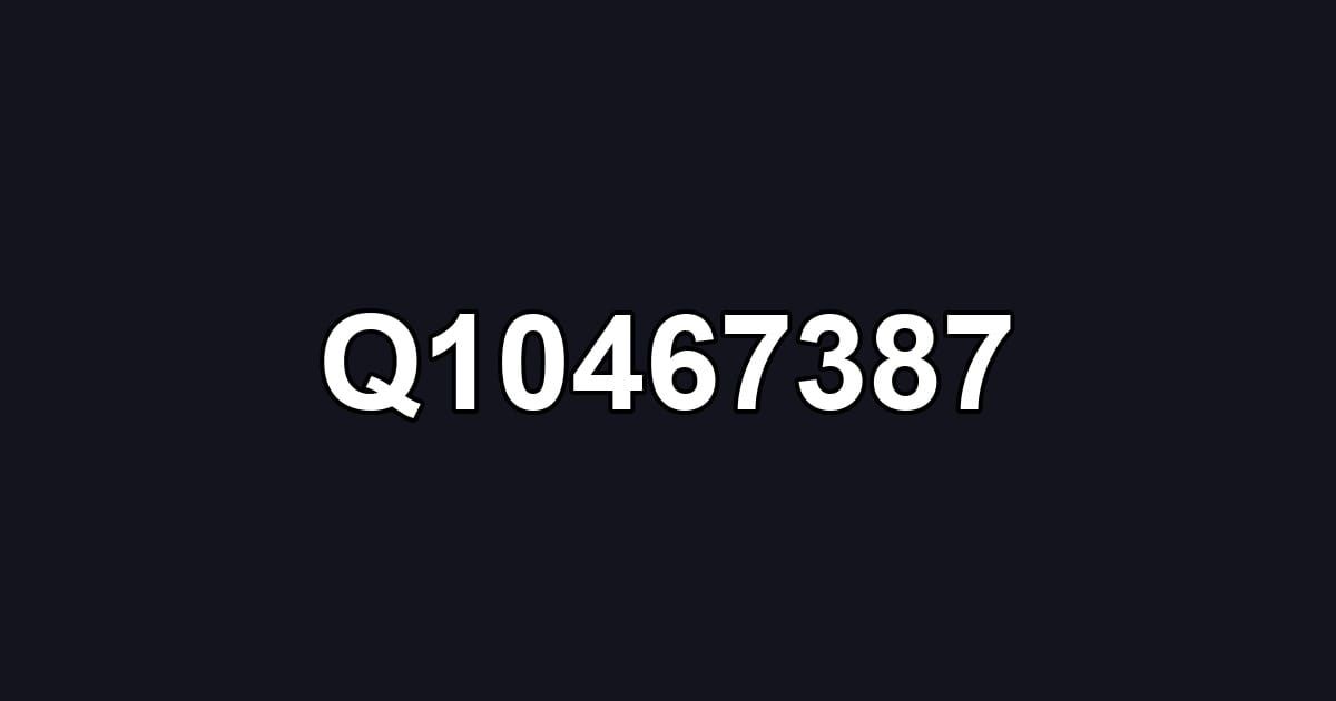 Q10467387