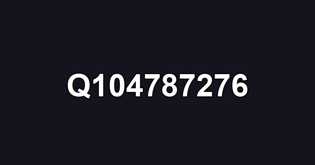 Q104787276
