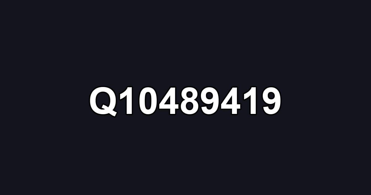 Q10489419