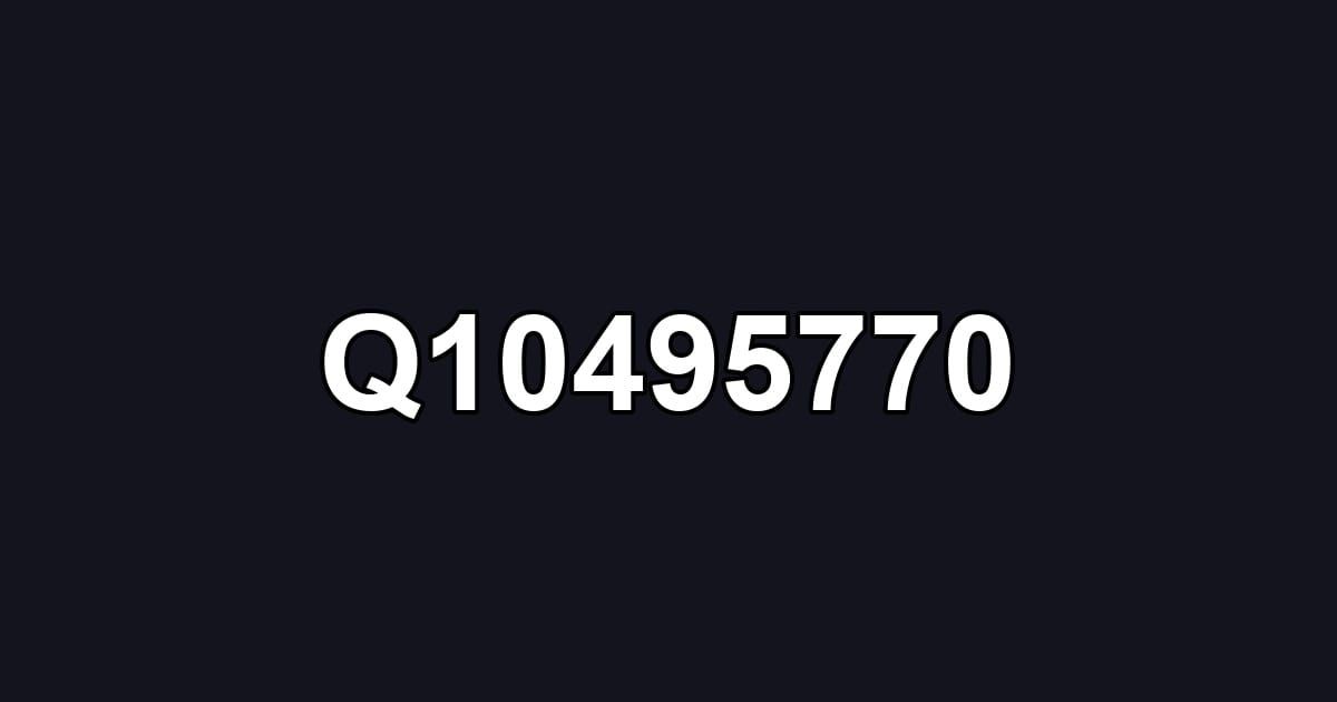Q10495770