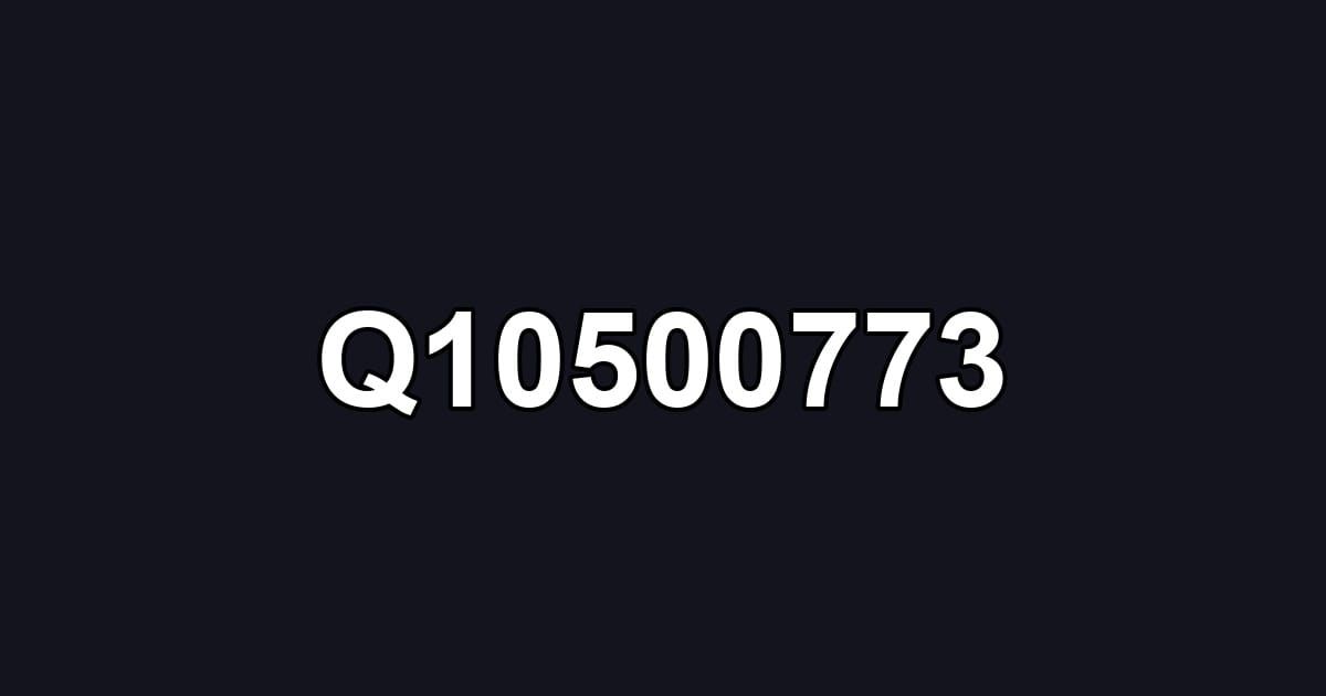 Q10500773