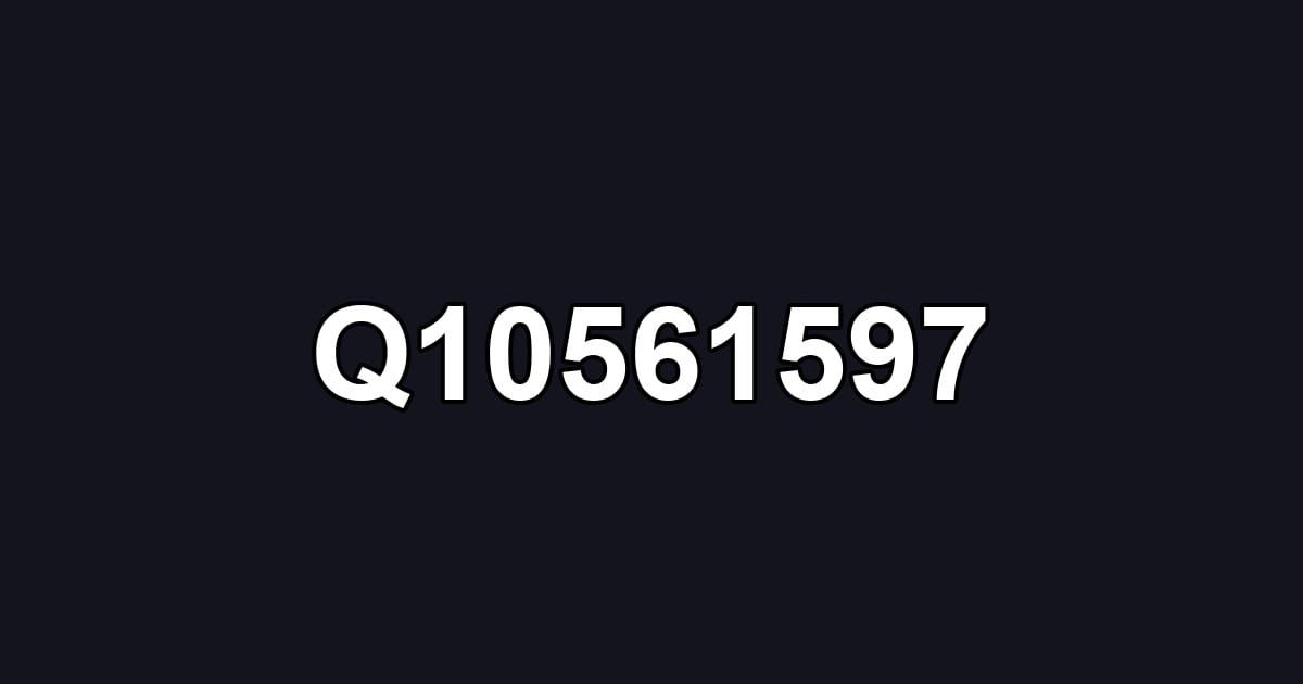 Q10561597