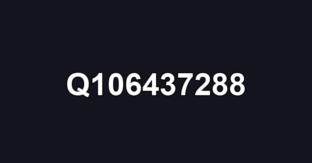 Q106437288